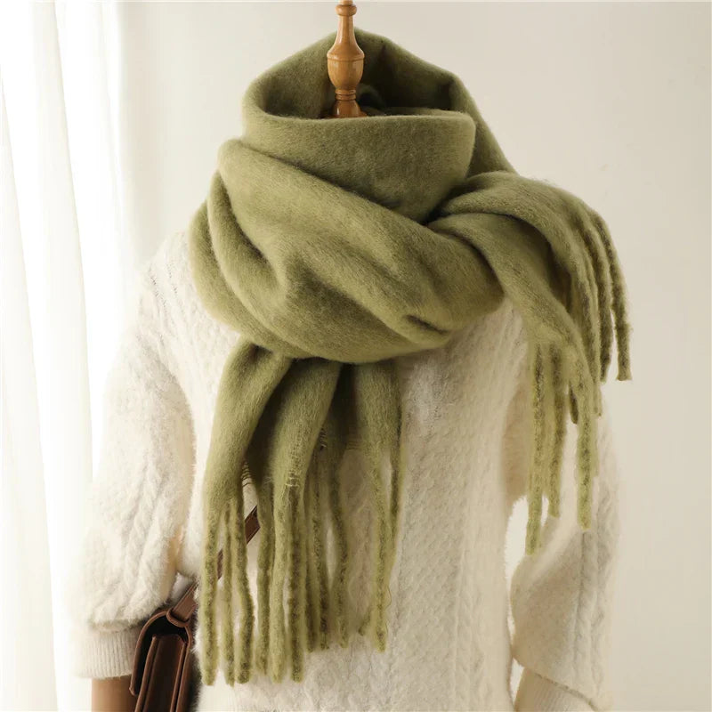 Winter Sjaal - Warm - Groot - Grove Sjaal - Damessjaal-Boutique Moda