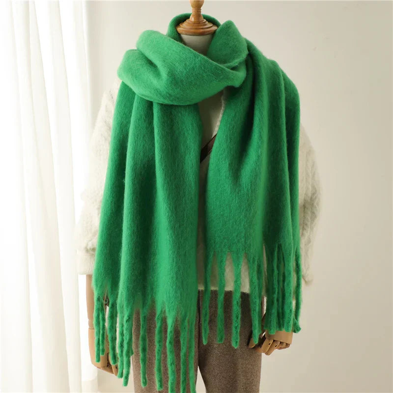 Winter Sjaal - Warm - Groot - Grove Sjaal - Damessjaal-Boutique Moda