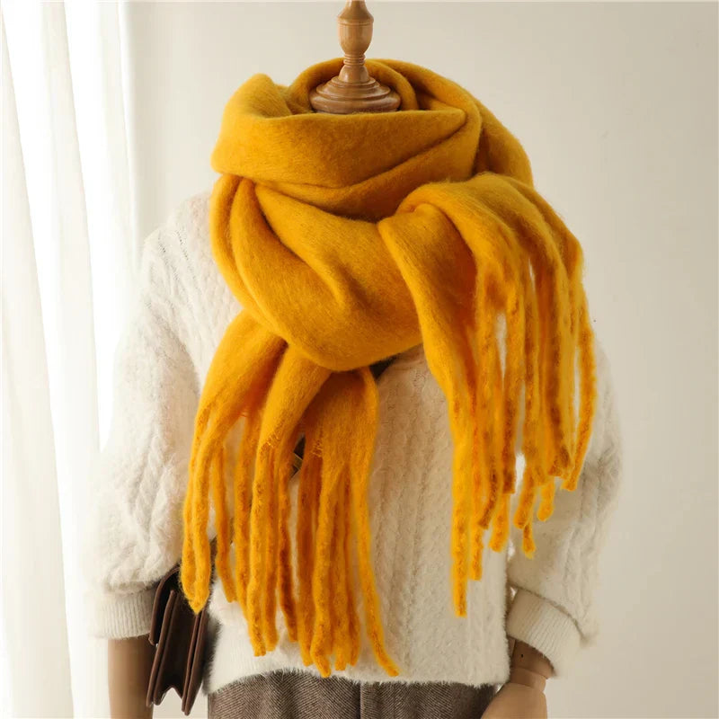 Winter Sjaal - Warm - Groot - Grove Sjaal - Damessjaal-Boutique Moda