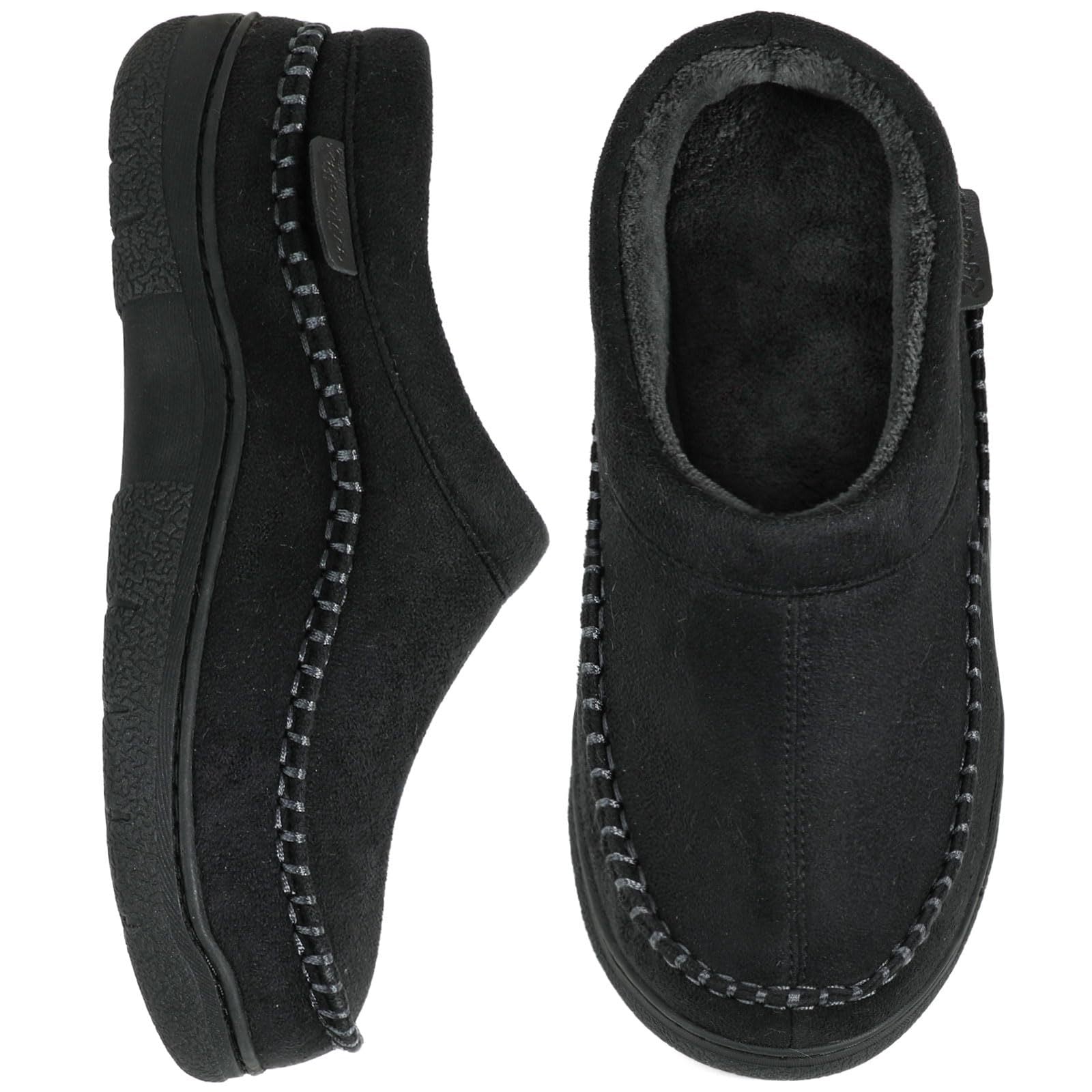 Winterklompen | Warm | Bontgevoerd | Slip-On Schoenen | Herenslippers-Boutique Moda