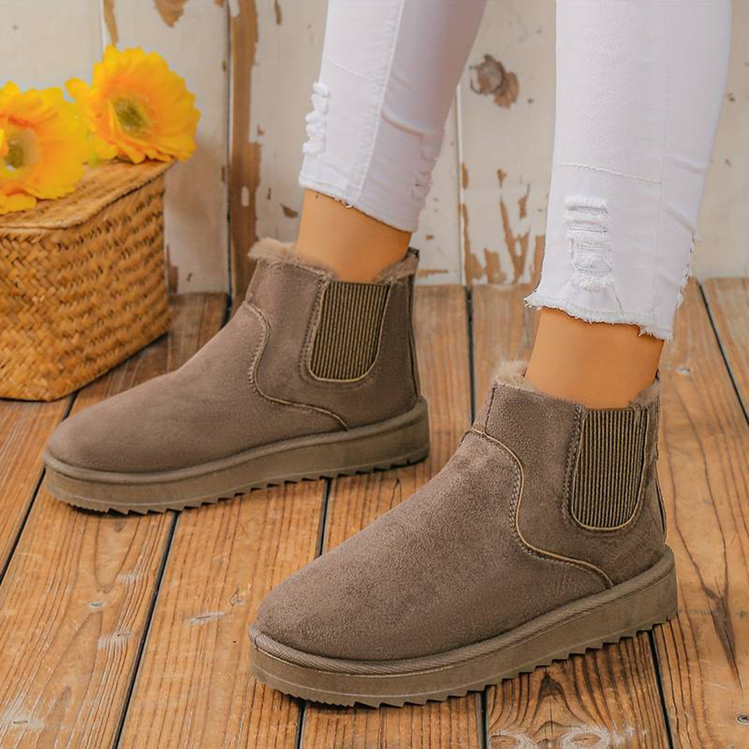 Winterschoenen | Bont | Instapmodel | Enkellaarzen | Vrouwenlaarzen