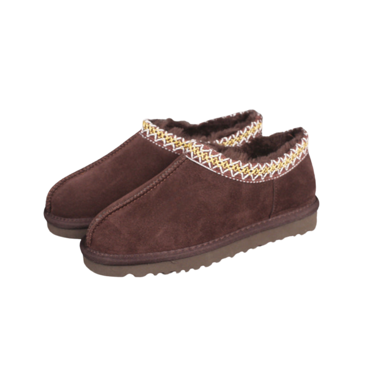 Winterschoenen | Suède | Wollen voering | Instapschoenen | Pantoffels voor dames