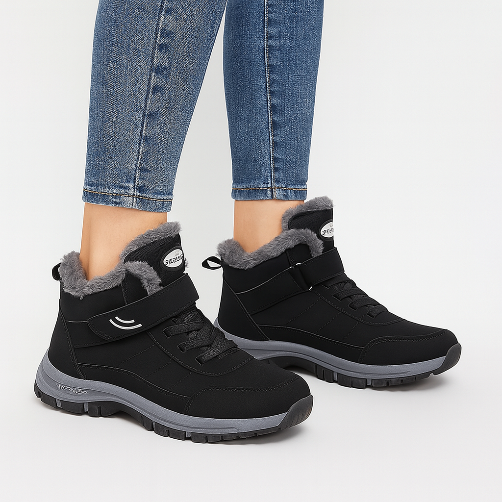 Wintersneakers | Pluche voering | Antislip | Winterschoenen | Winterlaarzen voor dames