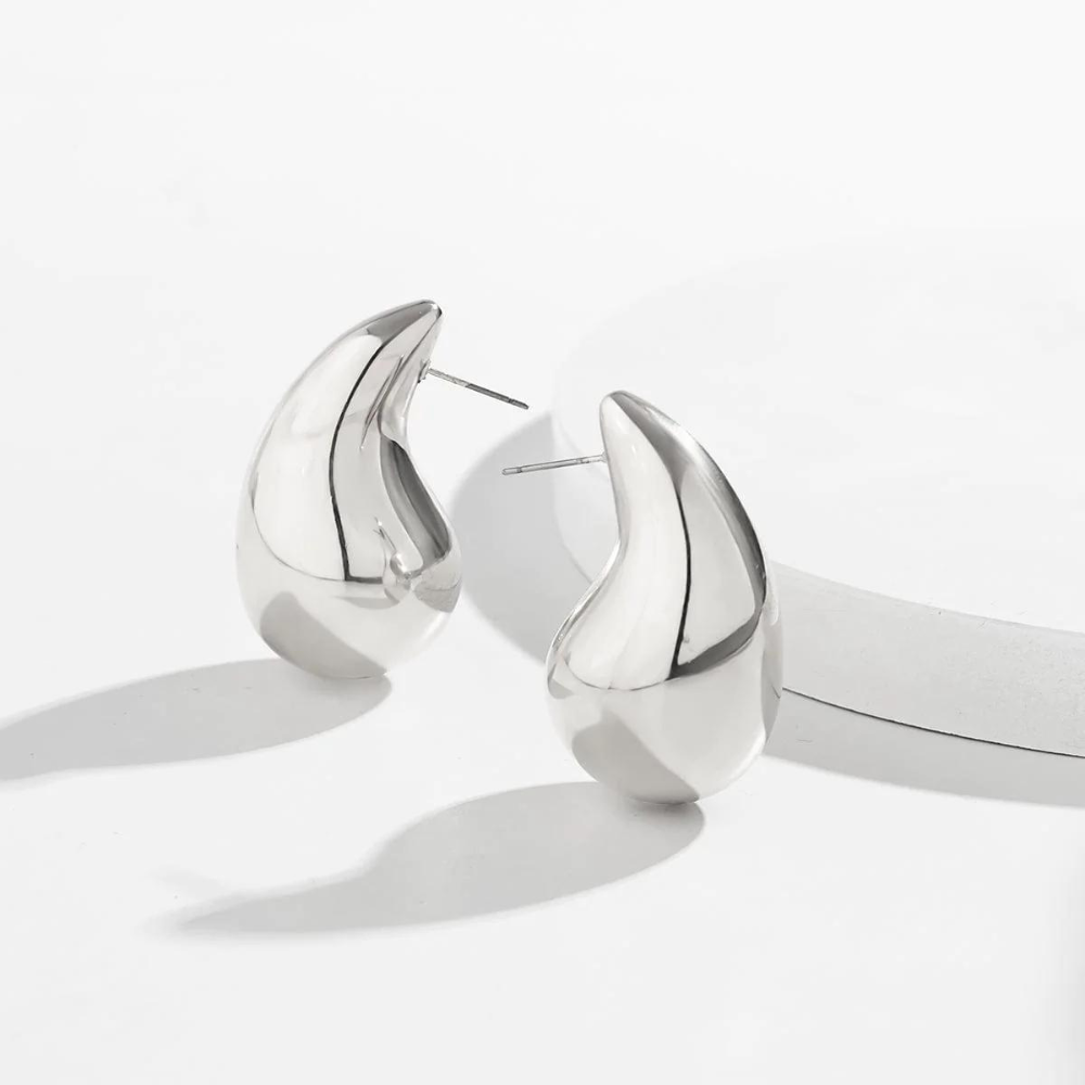 Wolf 'n' Badg'r Teardrop Oorbellen | Waterdruppel sieraden voor dames-Boutique Moda