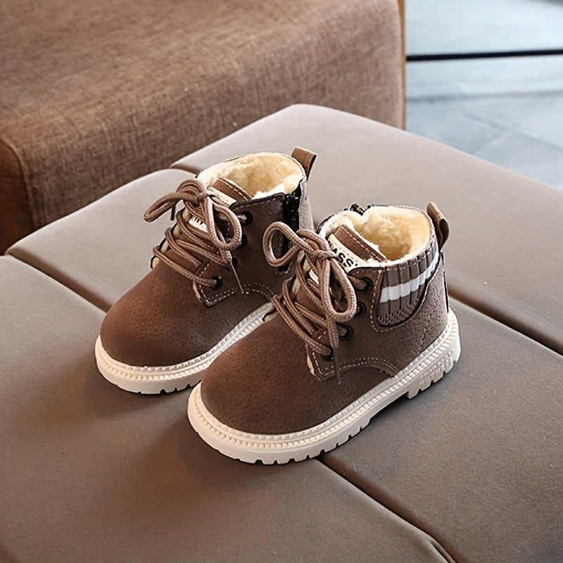 Zuigelingenlaarzen | Veterschoenen | Fleece gevoerd | Babylaarzen | Kinderlaarzen