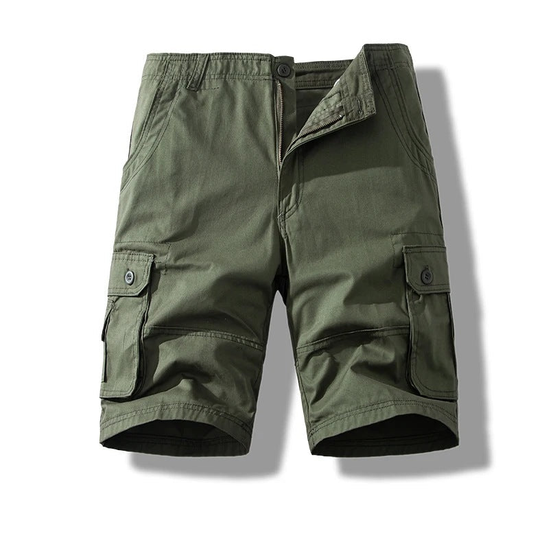 Cargoshort Heren | Katoen | Knielengte | Veel Zakken
