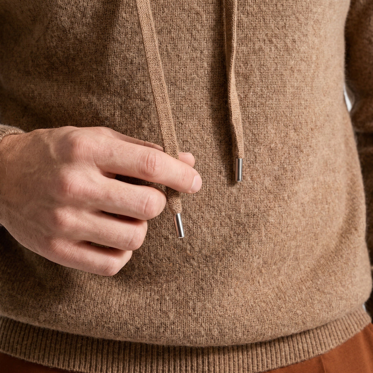 Hoodie Heren van Fijn Breisel | Trekkoord | Raglanmouwen | 7 Kleuren