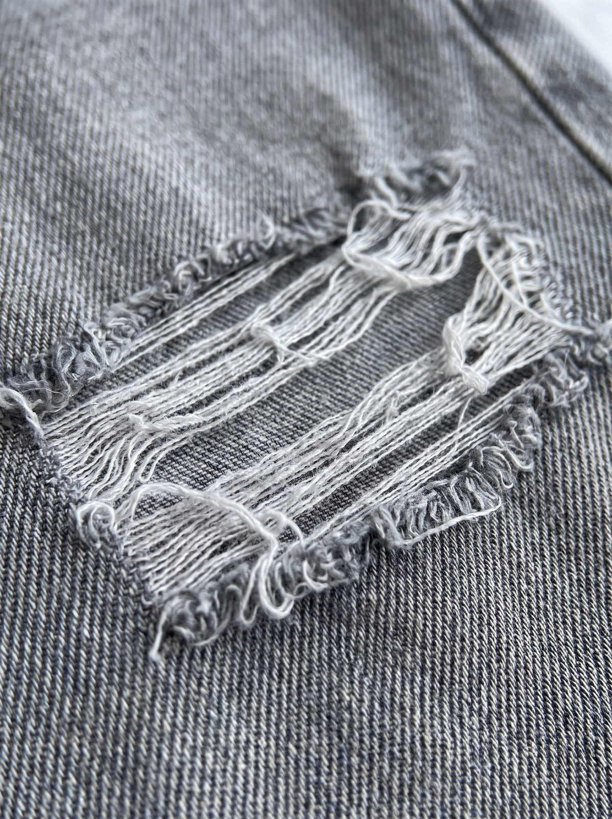 Hoge Taille Jeans, close-up