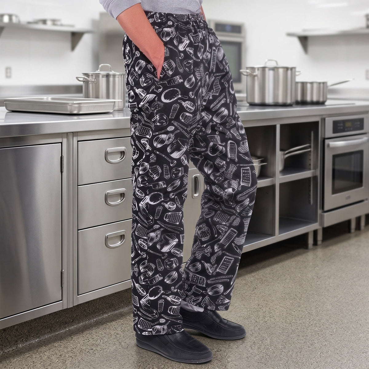 Koksbroek | Elastische Taille | Zijzakken | Katoenmix