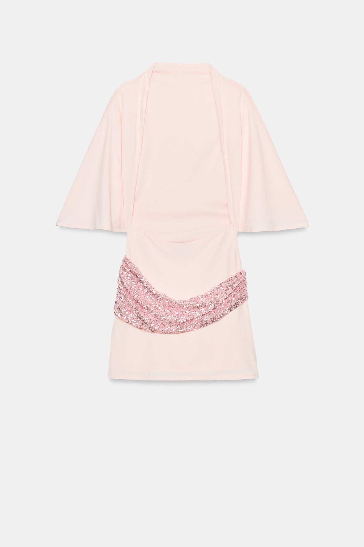 Feestjurk Dames | Mini | Paillettensjerp | Open Rug-Boutique Moda