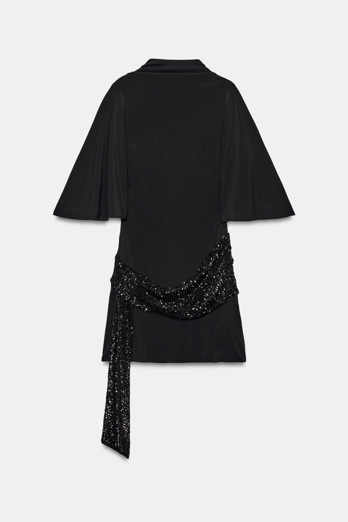 Feestjurk Dames | Mini | Paillettensjerp | Open Rug-Boutique Moda