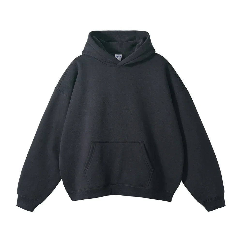 Hoodie Heren met Kangoeroezak | Losse Pasvorm | 15 Kleuren