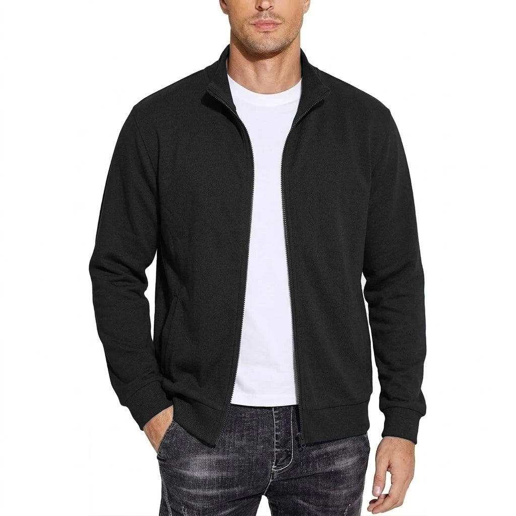 Sweatvest Heren met Kraag en Zakken | 6 Kleuren