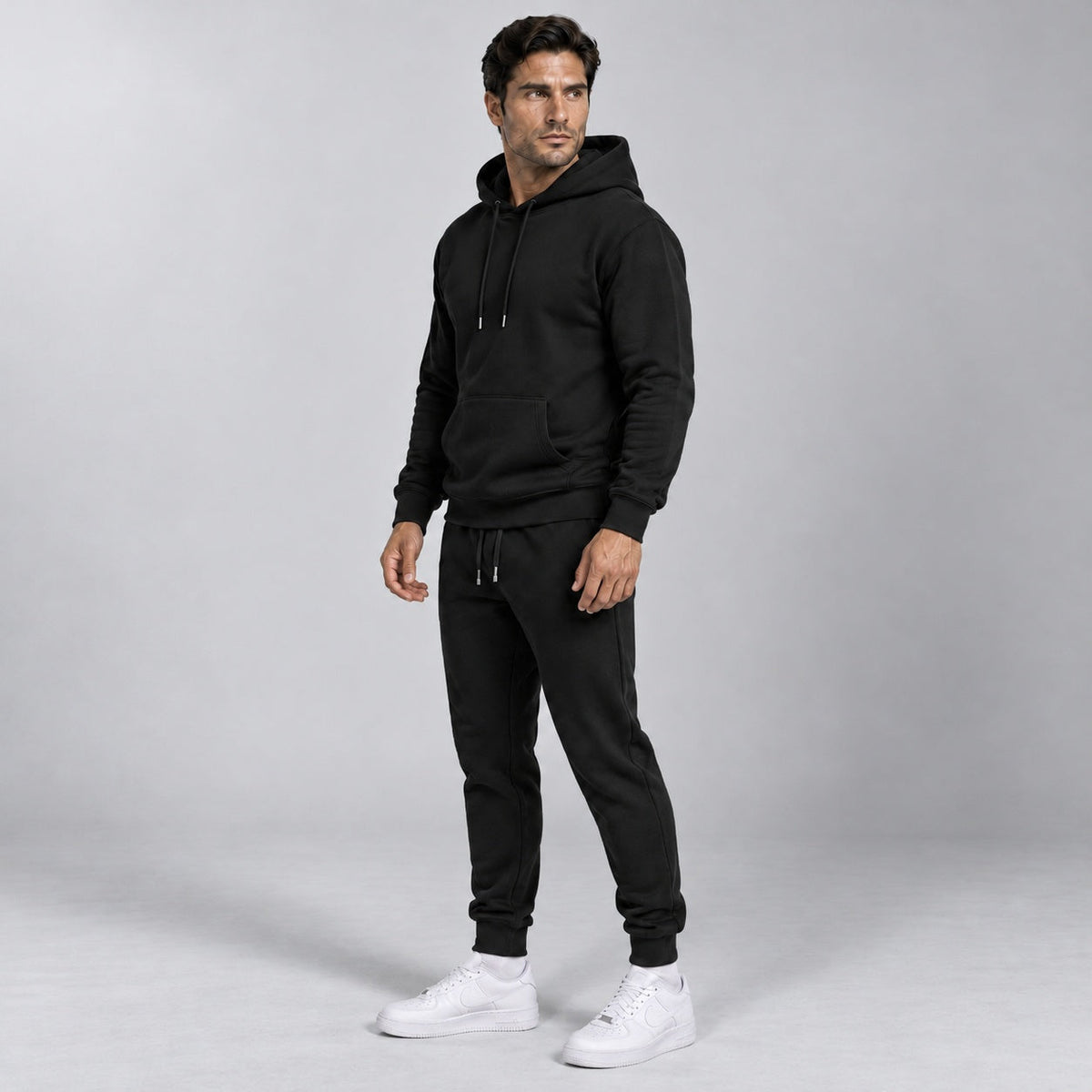 Joggingpak Heren met Taps Toelopende Broek | Hoodie | 4 Kleuren
