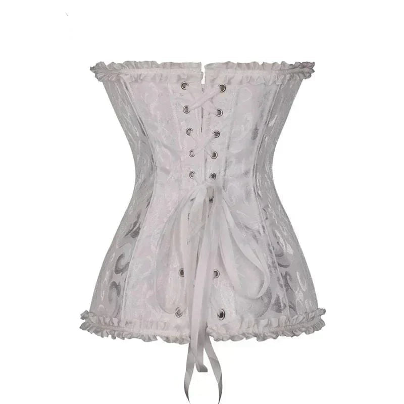 Korset Dames | Brokaatlook | Haken Sluiting | 7 Kleuren