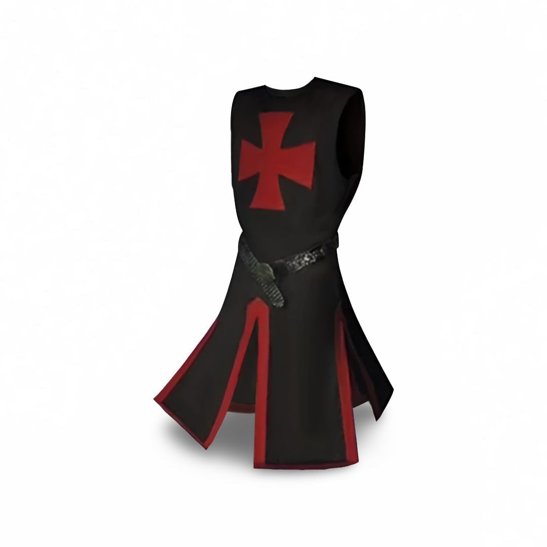 Ridder Kostuum Heren | Tuniek met Kruis | Riem