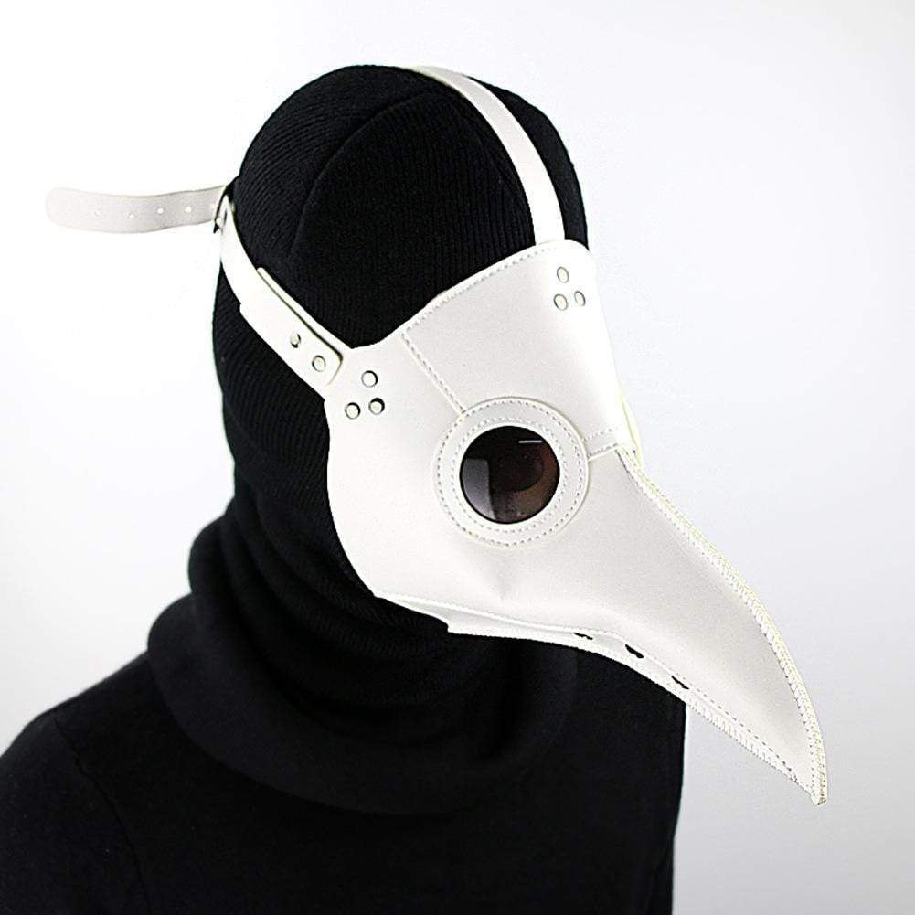 Klassiek Pestdokter Masker | Gladde Snavel | Kunstleer | Gesp