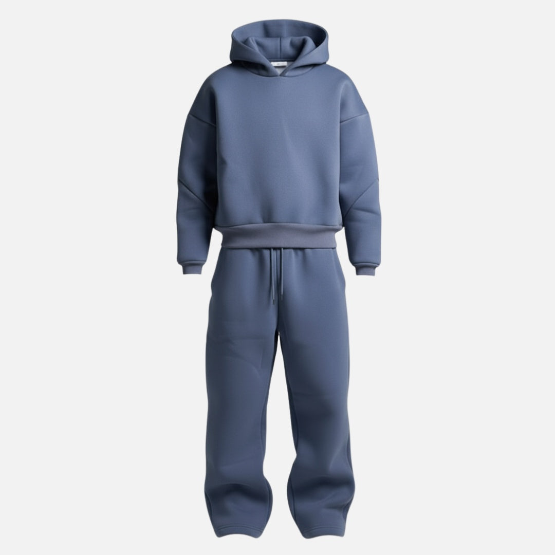 Oversized Joggingpak Heren | Hoodie en Wijde Joggingbroek | 6 Kleuren