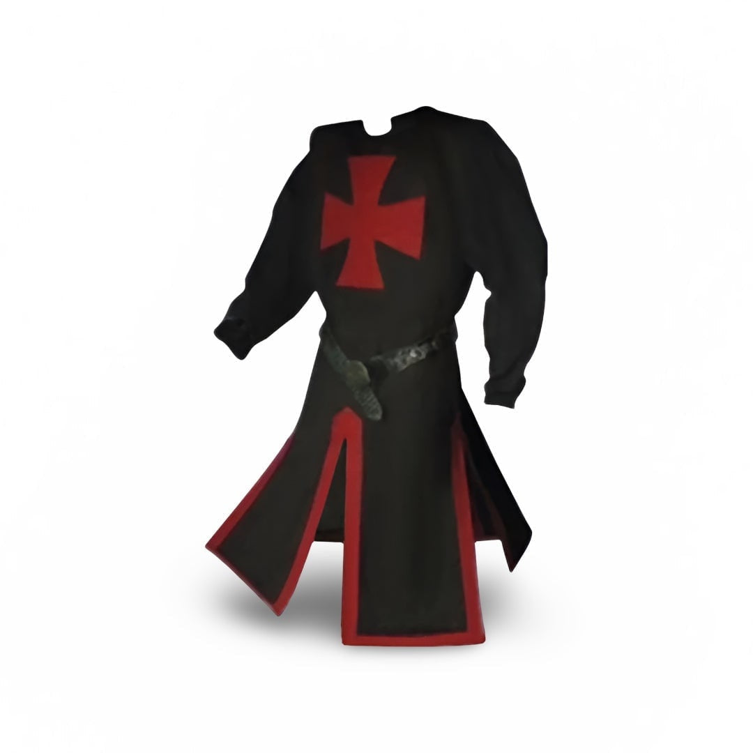 Ridder Kostuum Heren | Tuniek met Kruis | Riem