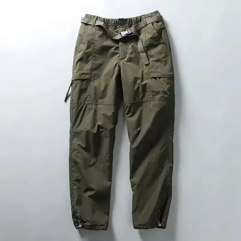 Thermobroek Heren | Fleecevoering | Cargo | Riem