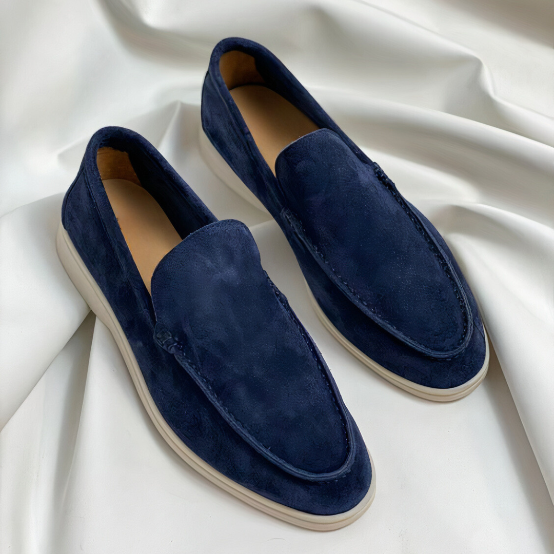 Herenloafers | Vintage | Handgestikt | Instapmodel-Boutique Moda