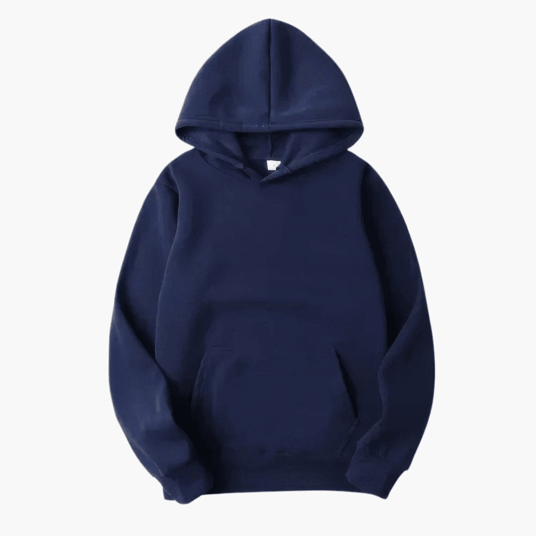 Hoodie Heren | Buidelzak | Geribde Boorden | Casual