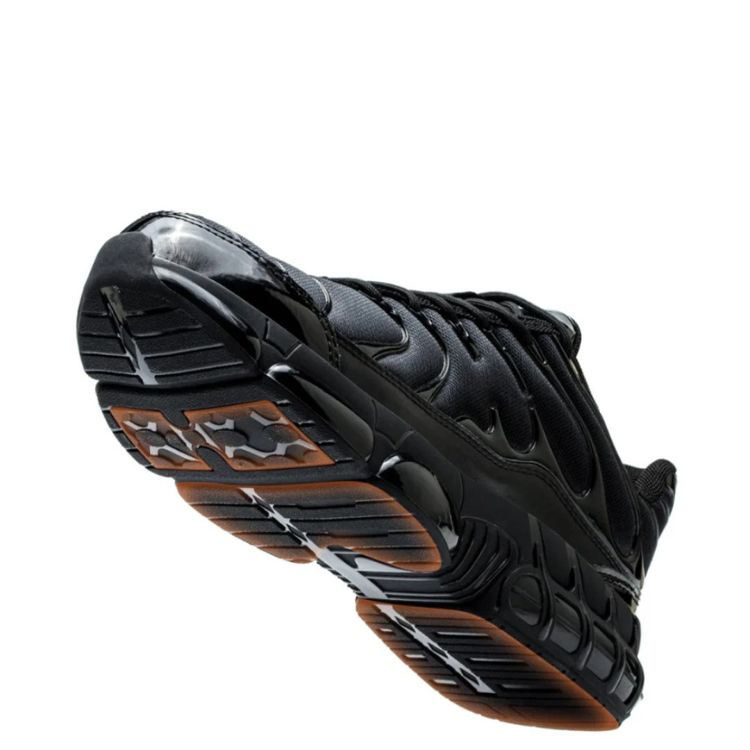 Sneakers Heren in Zwart | Dikke Zool | Veters