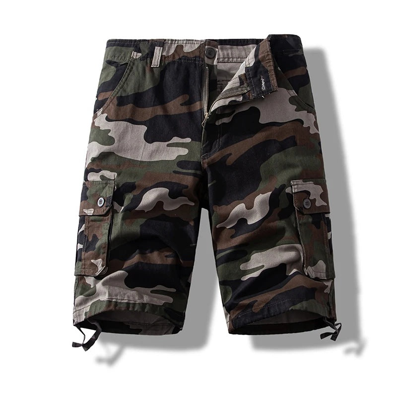 Cargoshort Heren | Katoen | Knielengte | Veel Zakken