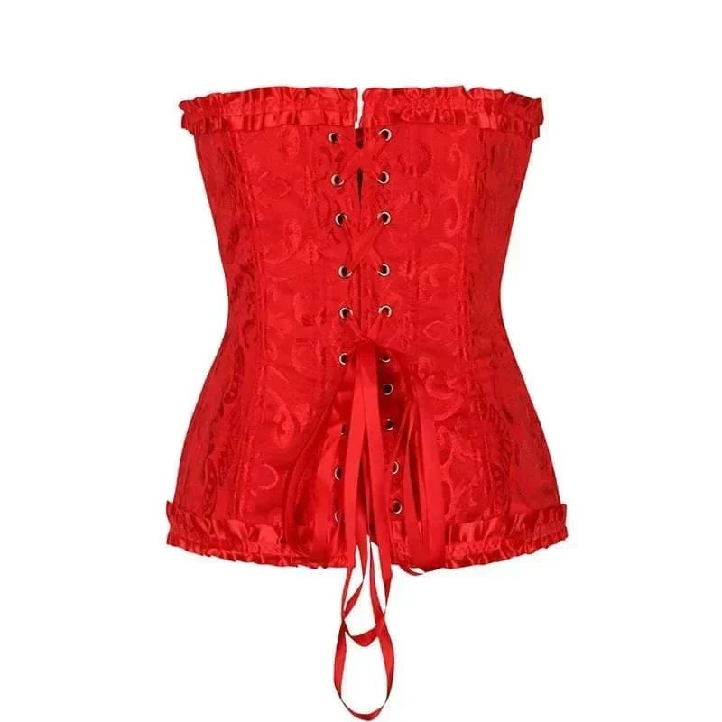 Korset Dames | Brokaatlook | Haken Sluiting | 7 Kleuren