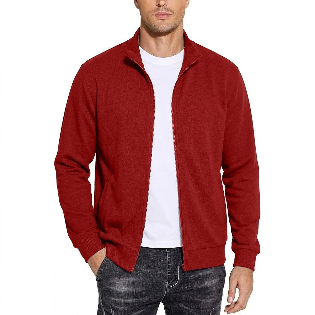 Sweatvest Heren met Kraag en Zakken | 6 Kleuren