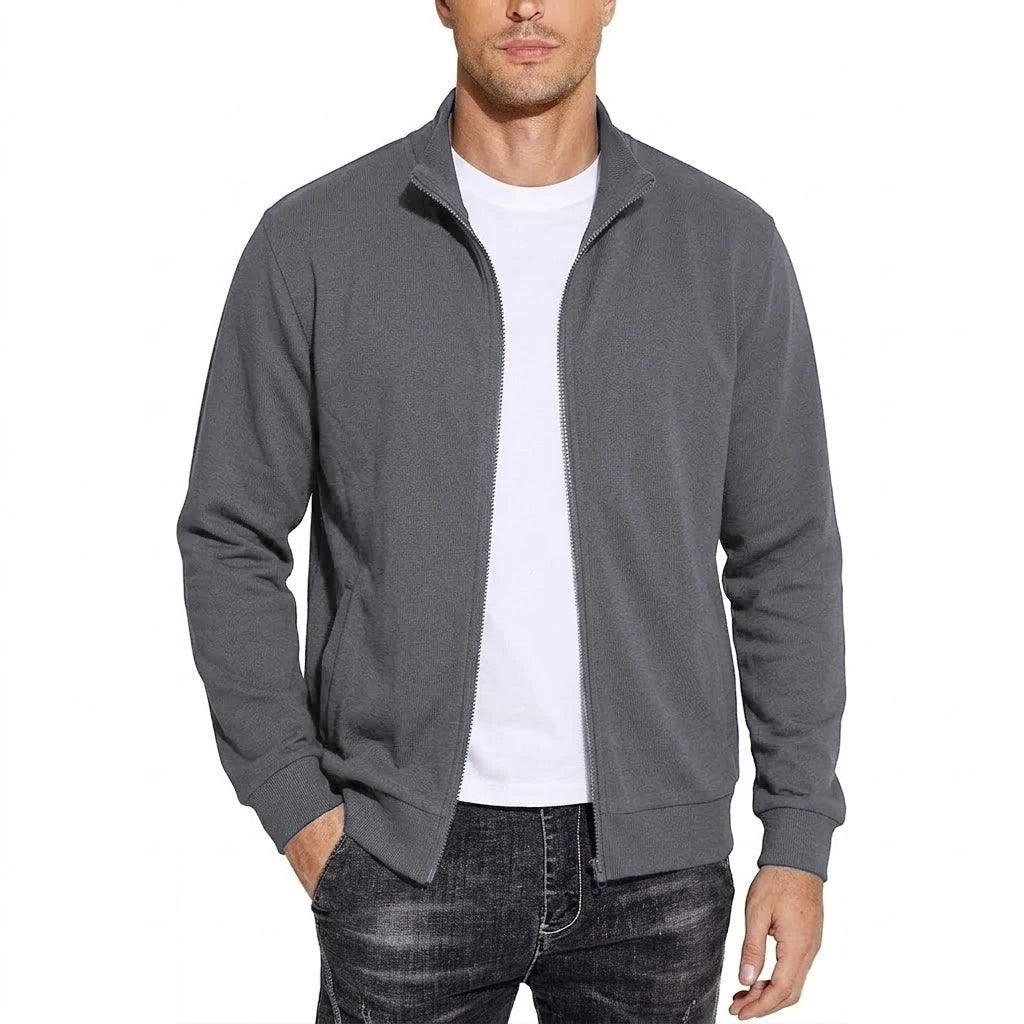 Sweatvest Heren met Kraag en Zakken | 6 Kleuren