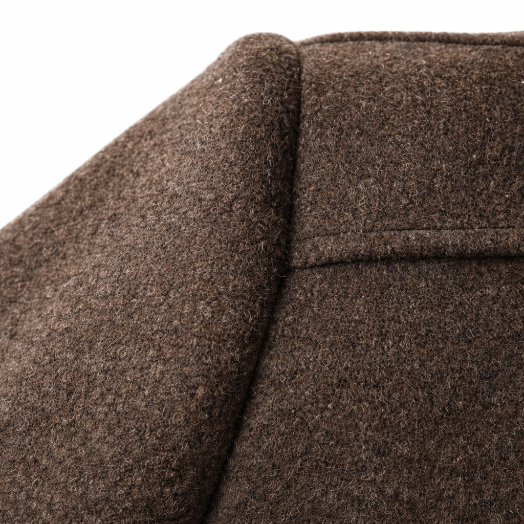 Overjas Heren met Opstaande Kraag | Wollook | Doorgestikt Binnenvest | 3 Kleuren
