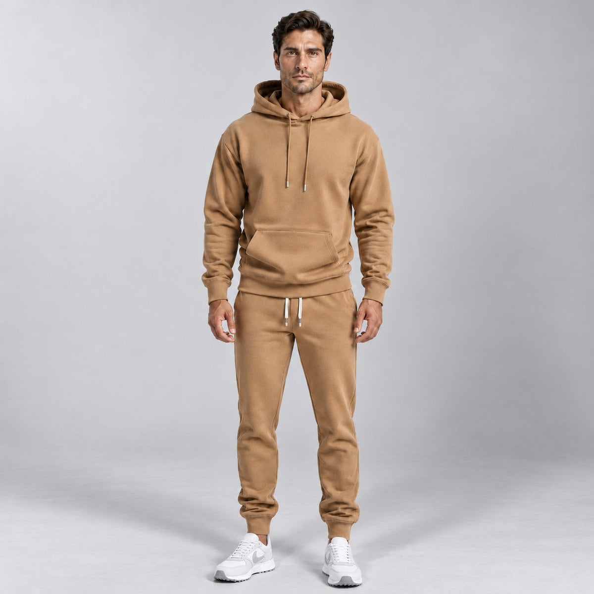 Joggingpak Heren met Taps Toelopende Broek | Hoodie | 4 Kleuren