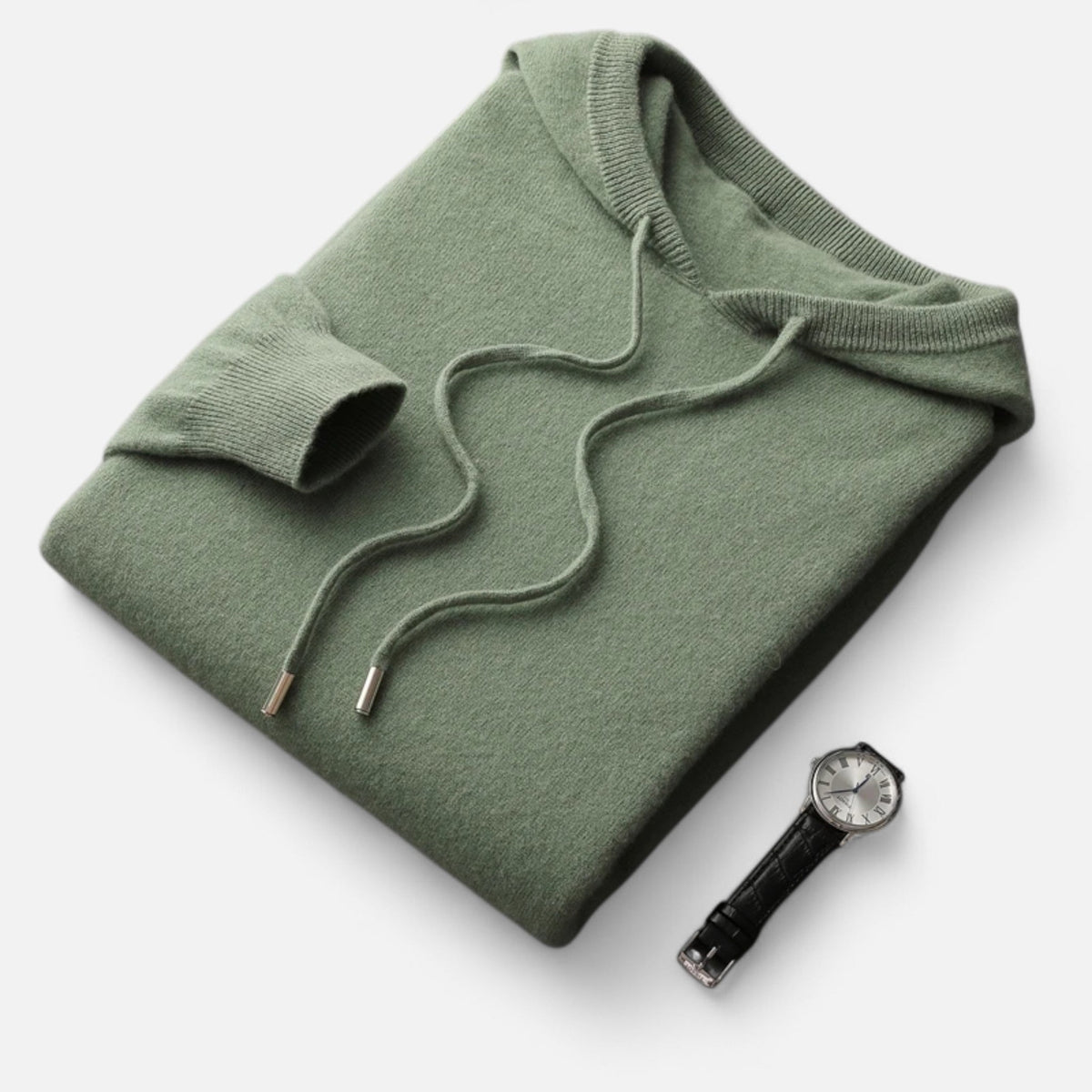 Gebreide Hoodie Heren met Trekkoord | 8 Kleuren