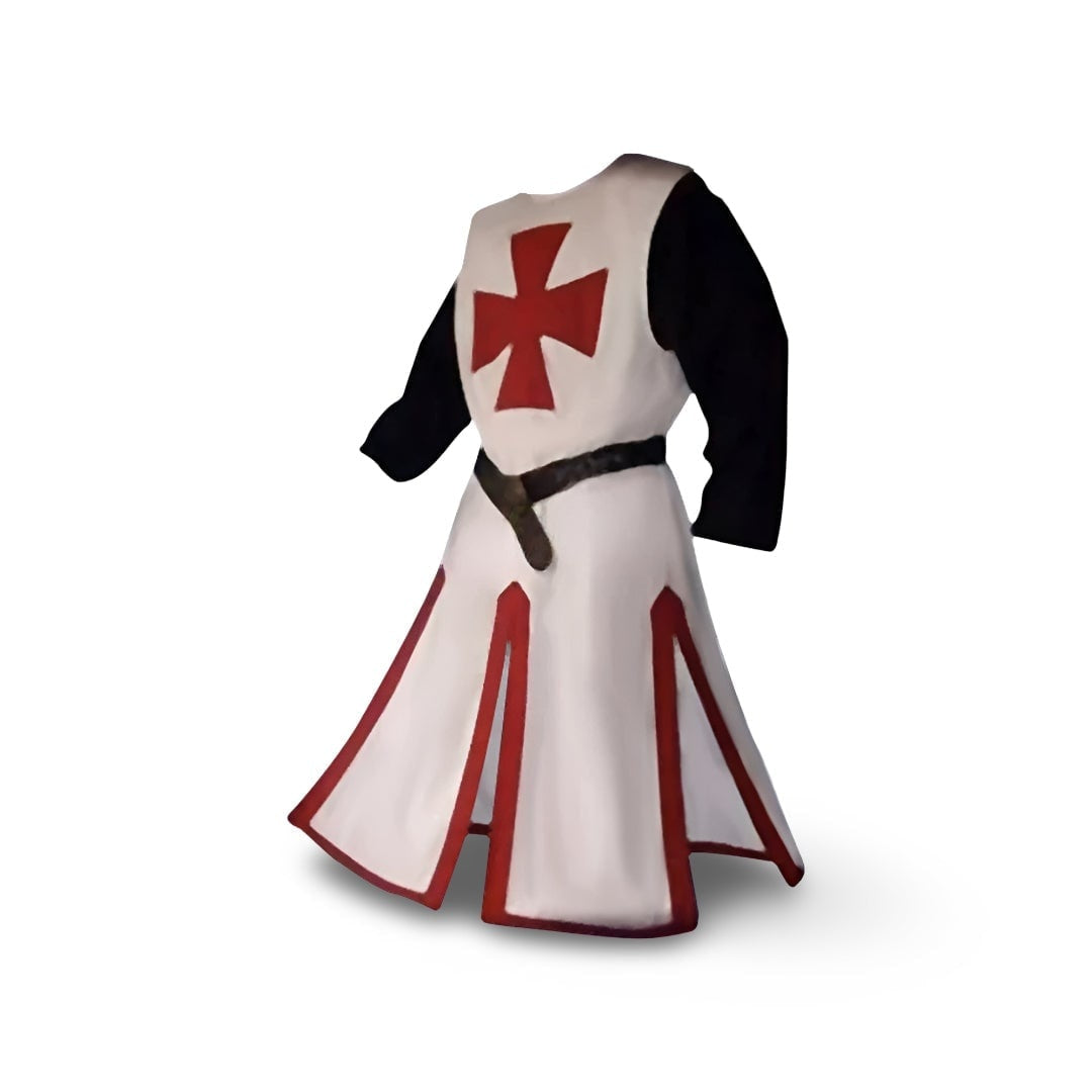 Ridder Kostuum Heren | Tuniek met Kruis | Riem