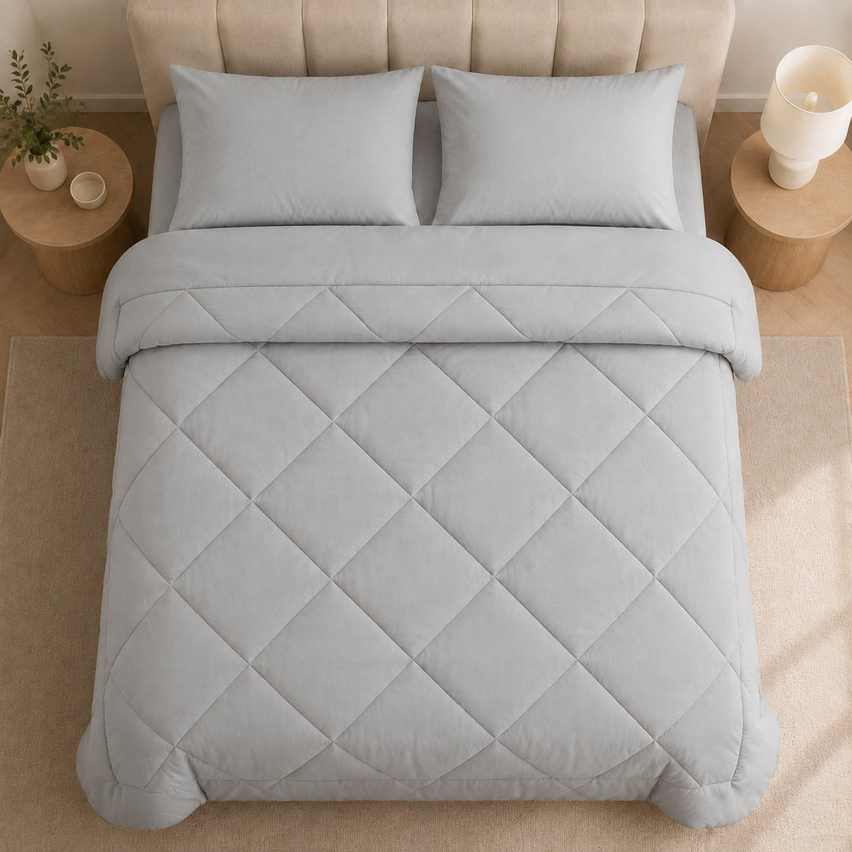 2 in 1 Dekbed zonder Overtrek | 2 Kussenslopen | 9 Kleuren