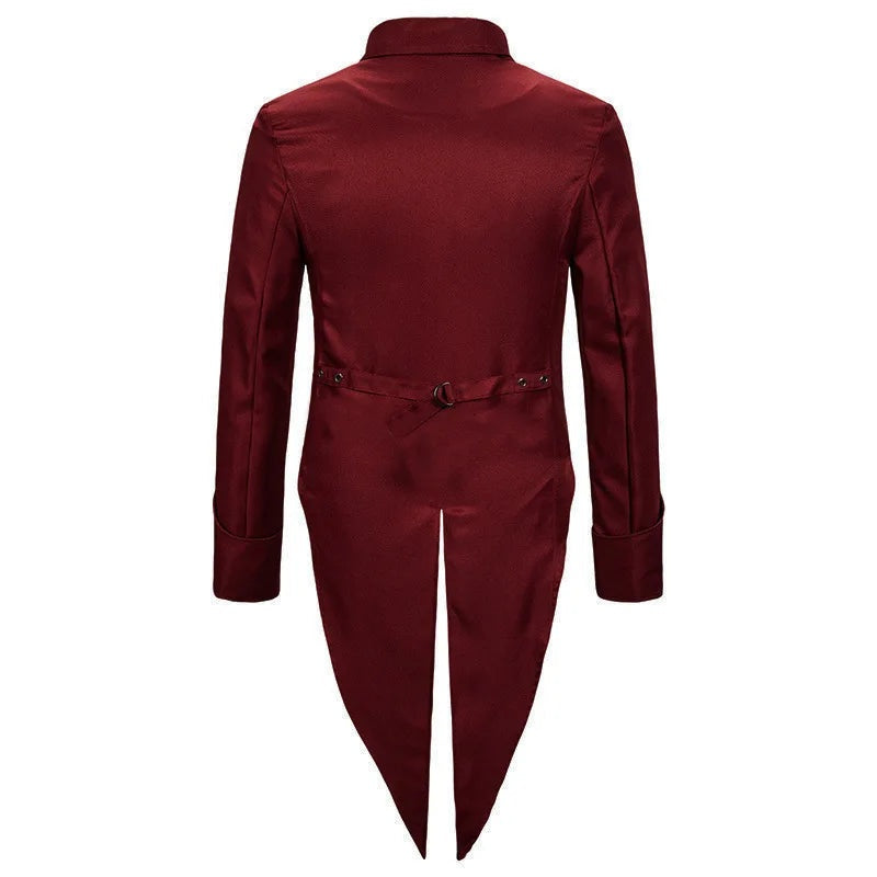 Vampier Slipjas Heren | Gothic Jas | Zwaluwstaart | 3 Kleuren