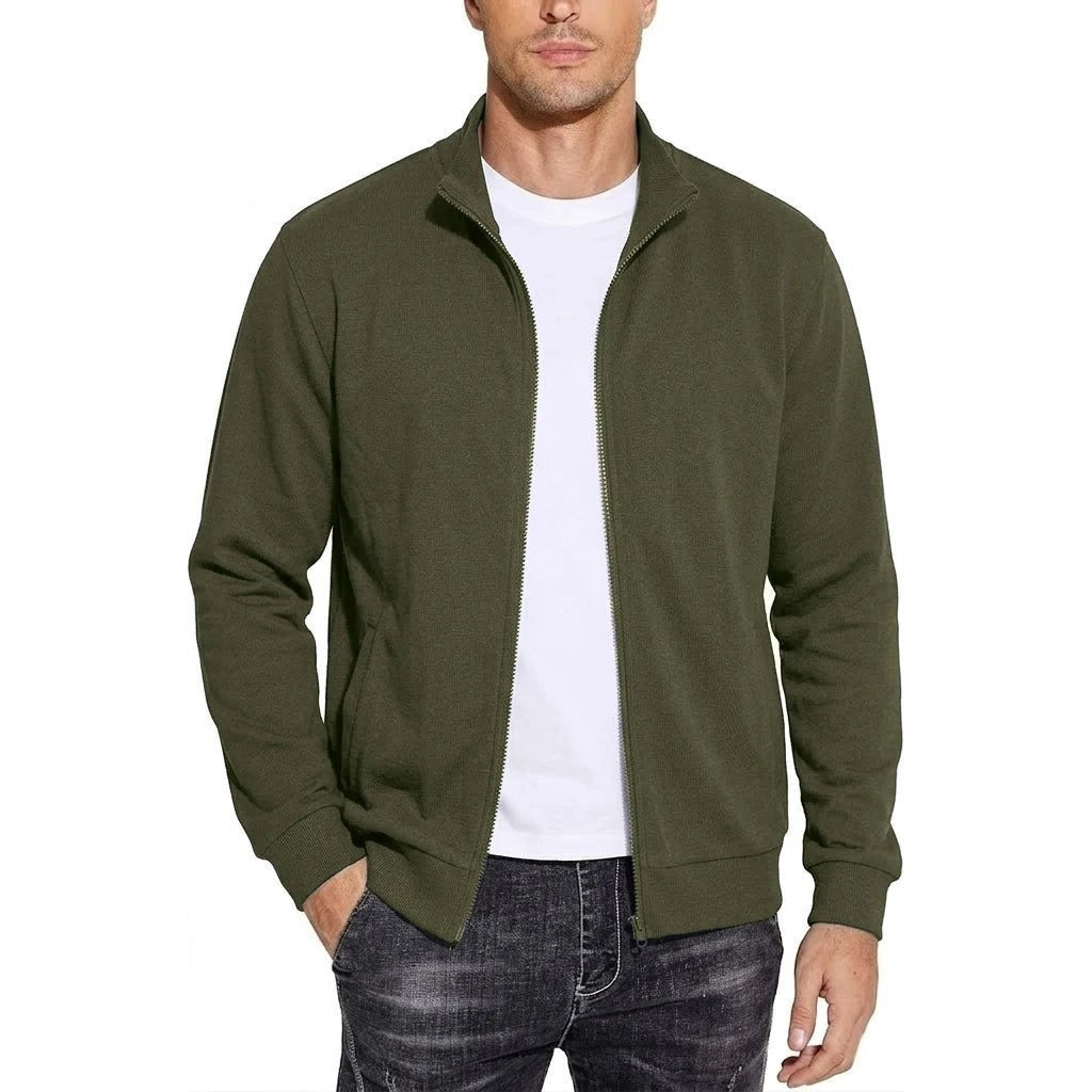 Sweatvest Heren met Kraag en Zakken | 6 Kleuren