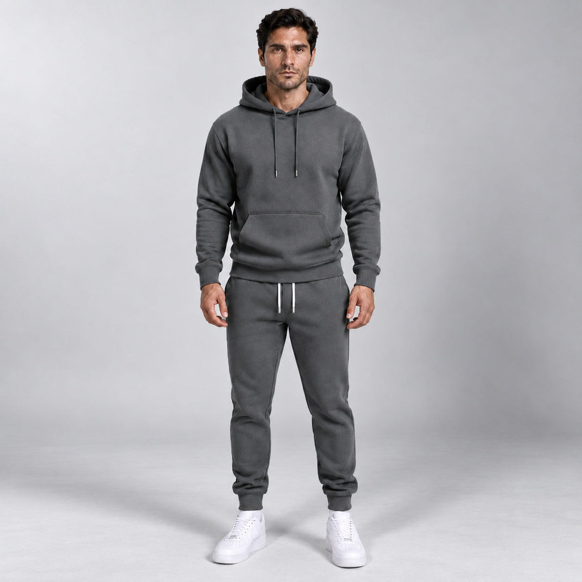 Joggingpak Heren met Taps Toelopende Broek | Hoodie | 4 Kleuren