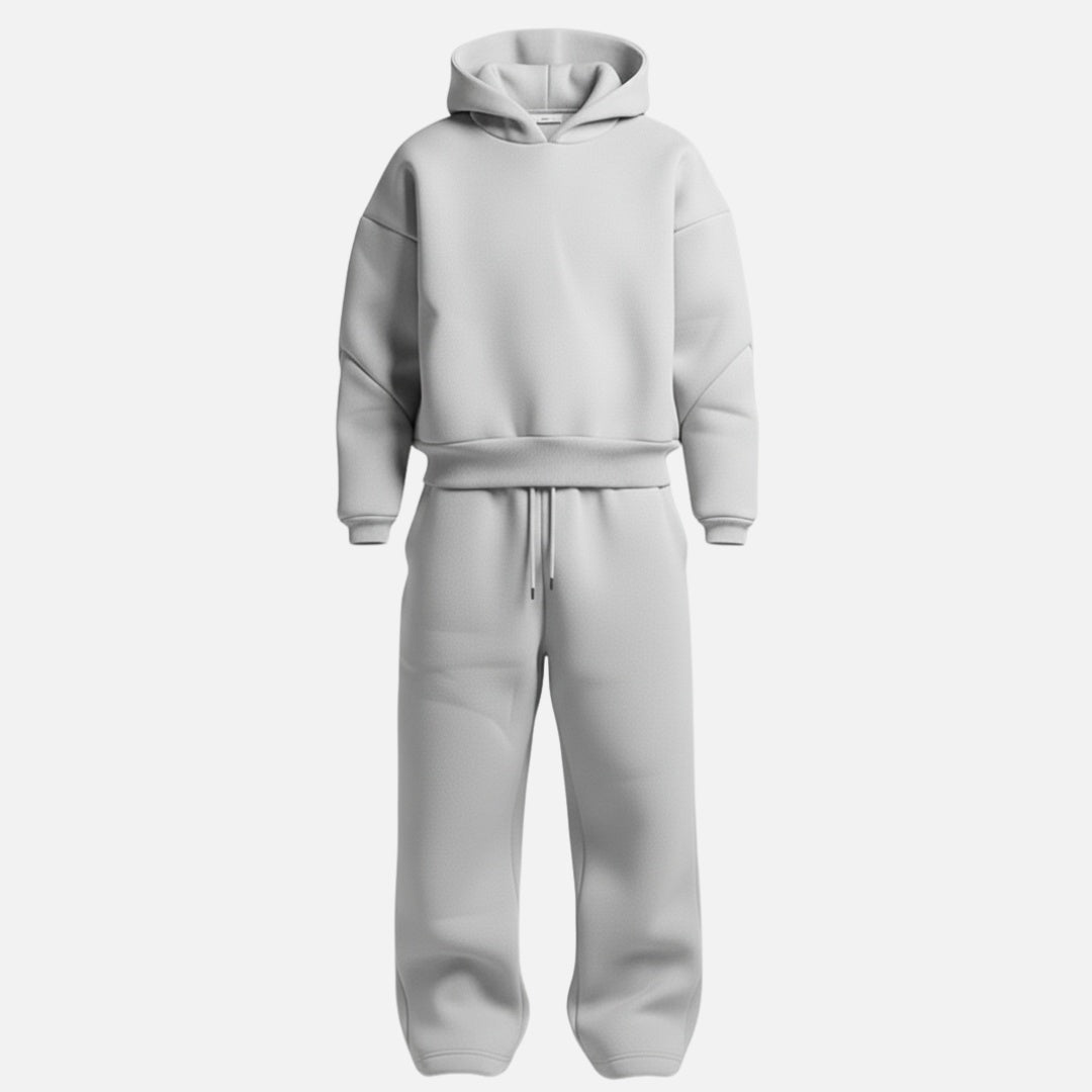 Oversized Joggingpak Heren | Hoodie en Wijde Joggingbroek | 6 Kleuren