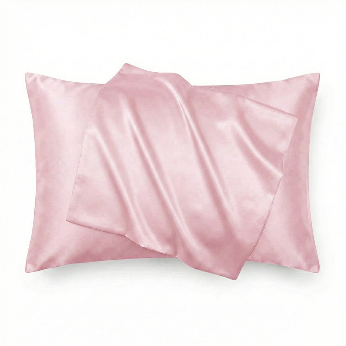 Kussensloop in Satijnlook | Envelopsluiting | 40 x 80 cm | 5 Kleuren