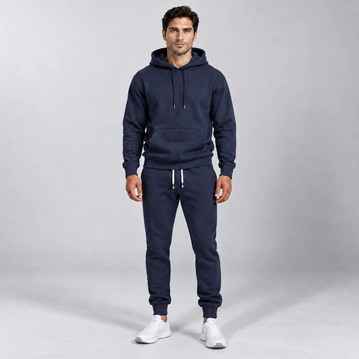 Joggingpak Heren met Taps Toelopende Broek | Hoodie | 4 Kleuren