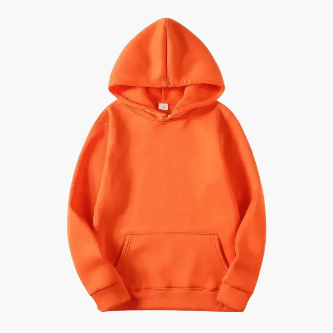 Hoodie Heren | Buidelzak | Geribde Boorden | Casual