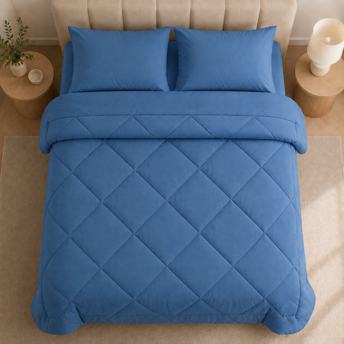 2 in 1 Dekbed zonder Overtrek | 2 Kussenslopen | 9 Kleuren