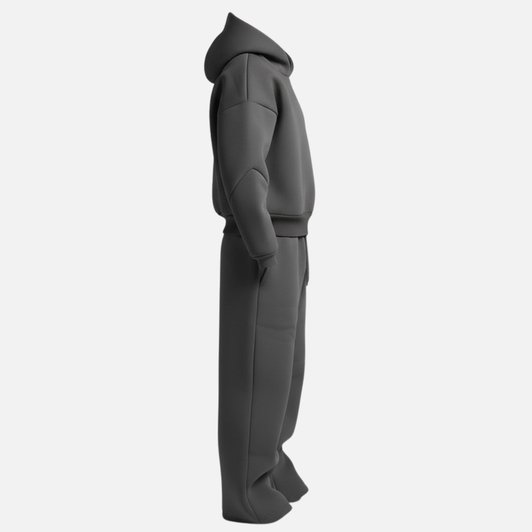 Oversized Joggingpak Heren | Hoodie en Wijde Joggingbroek | 6 Kleuren