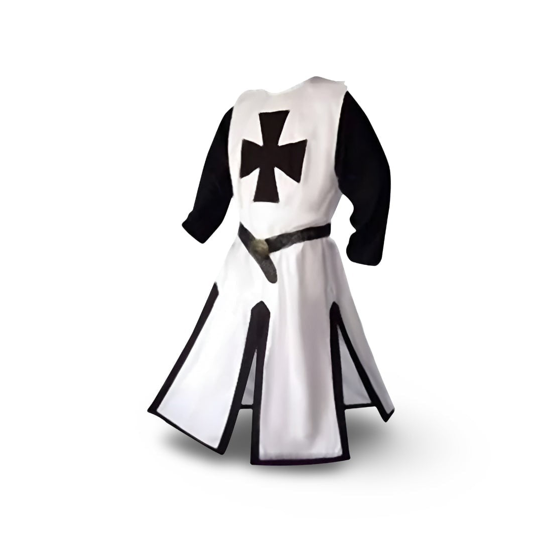Ridder Kostuum Heren | Tuniek met Kruis | Riem