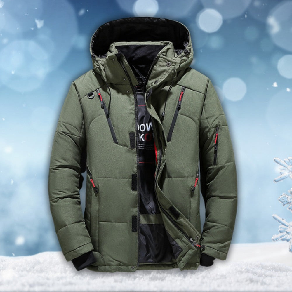 Pufferjas Heren | Afneembare Capuchon | Regenbestendig | 5 Kleuren