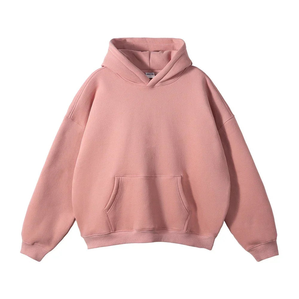 Basic Hoodie Heren | Kangoeroezak | 20 Kleuren