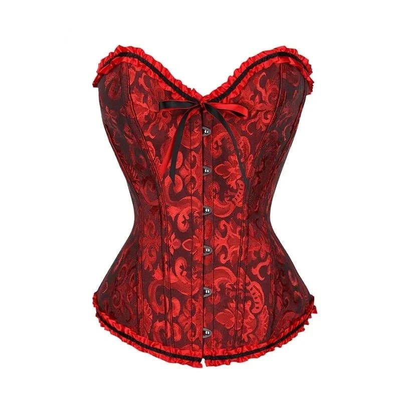Korset Dames | Brokaatlook | Haken Sluiting | 7 Kleuren