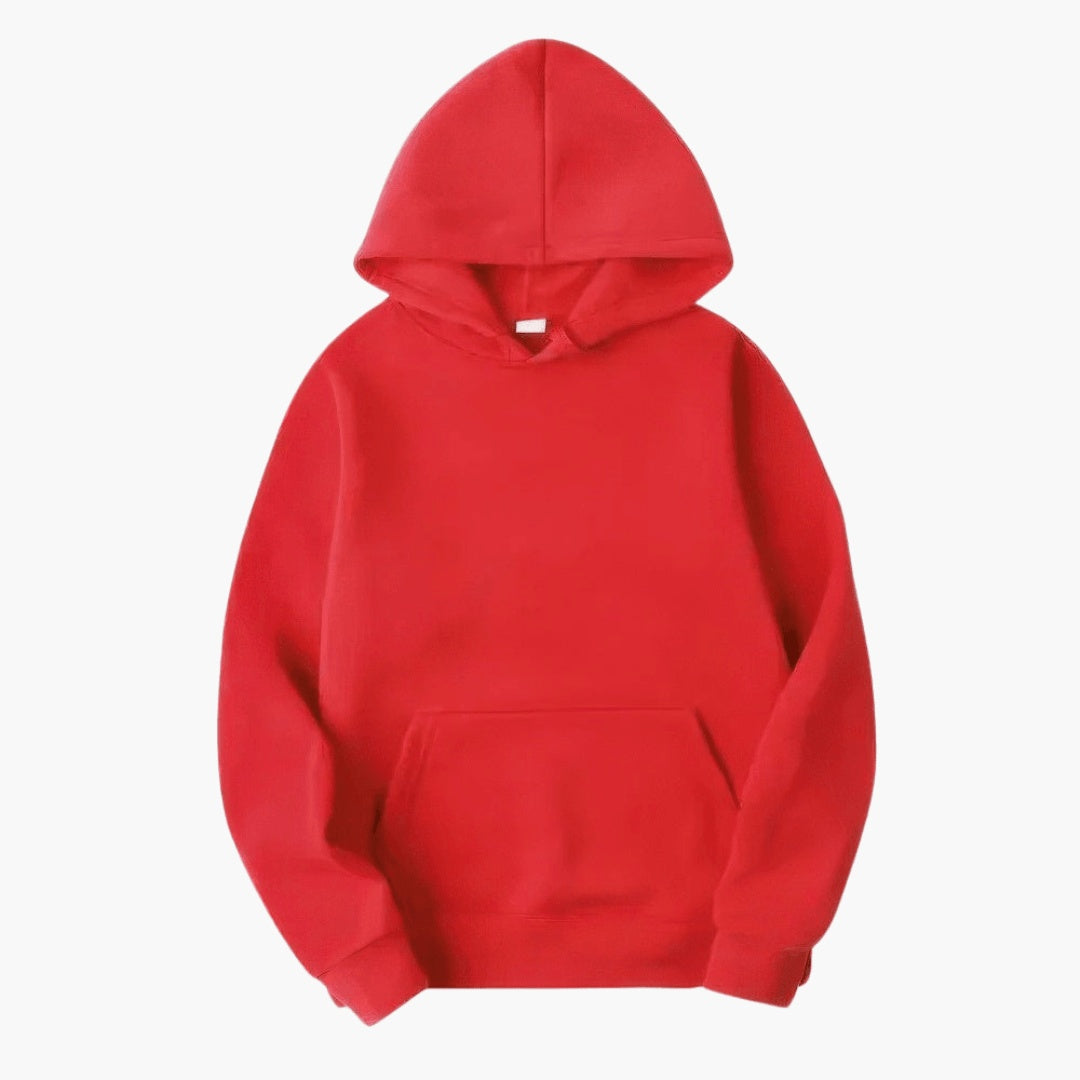 Hoodie Heren | Buidelzak | Geribde Boorden | Casual